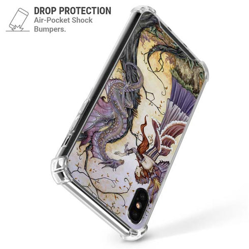 Dragon Charmer Fairy by Amy Brown iPhone XS Max Clear Case